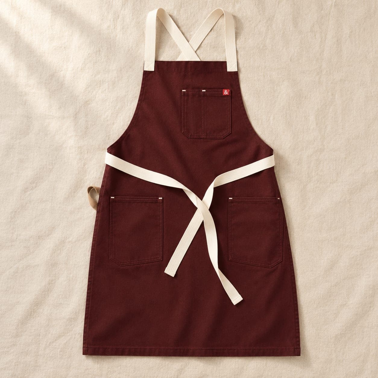 Crossback Chef Apron House Red