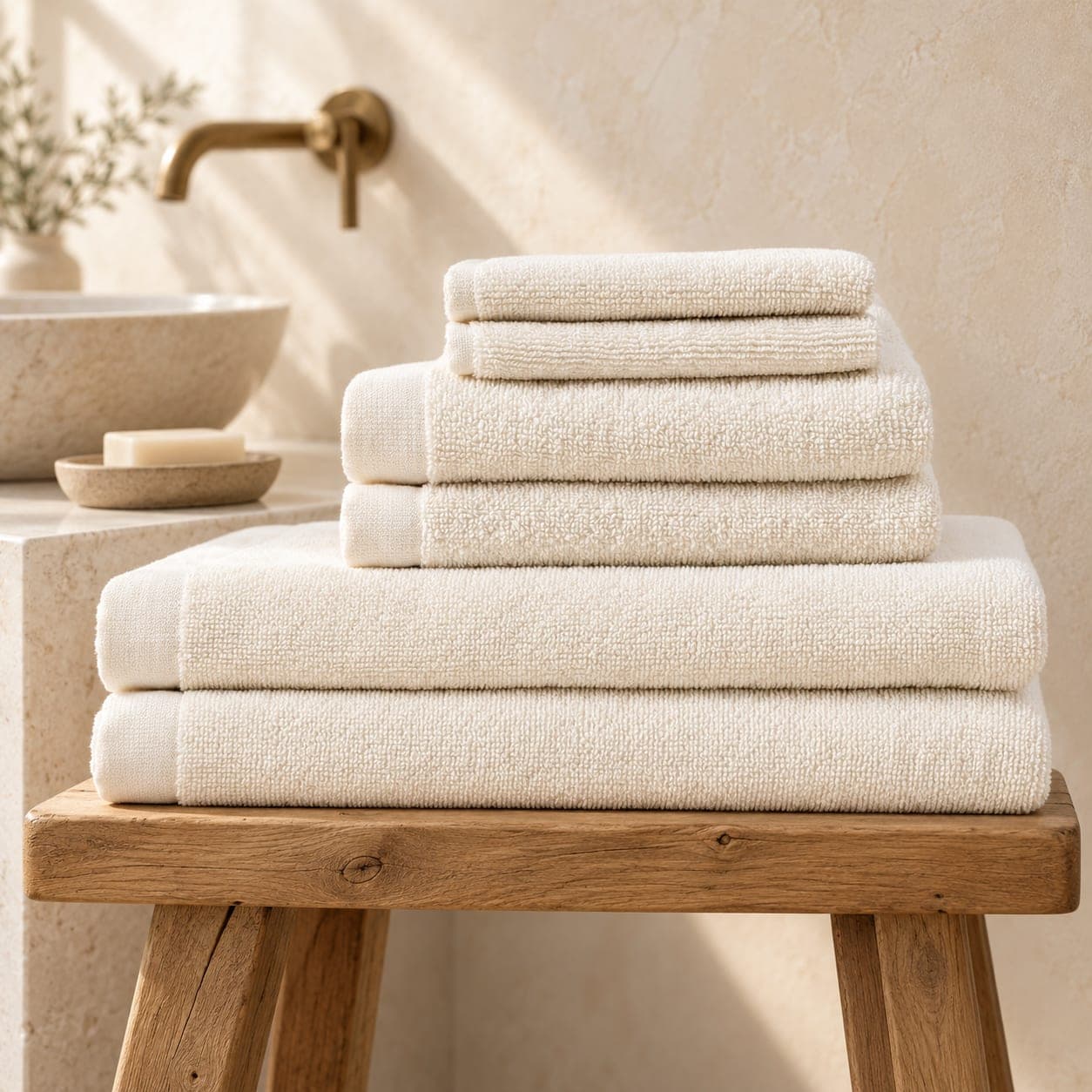 Organic Terry Towel Set, view 2