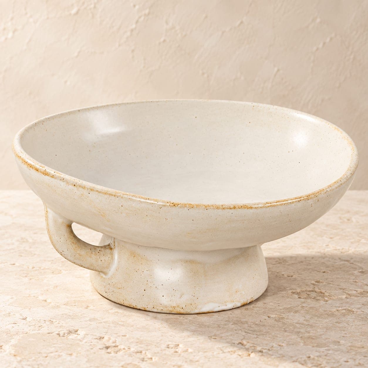 Reactive Glaze Stoneware Bowl