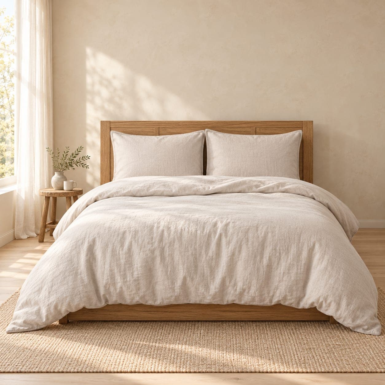 French Linen Duvet Cover Set, view 2
