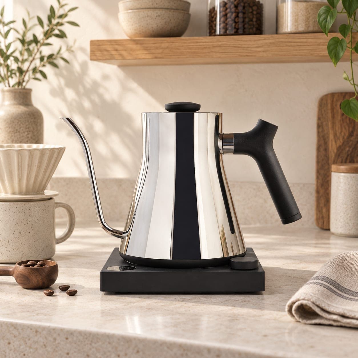 Stagg EKG Electric Kettle Polished Steel, view 2